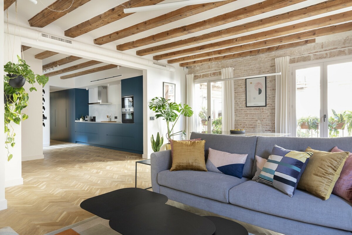 salon contemporain appartement ancien rénové salon contemporain appartement ancien rénové