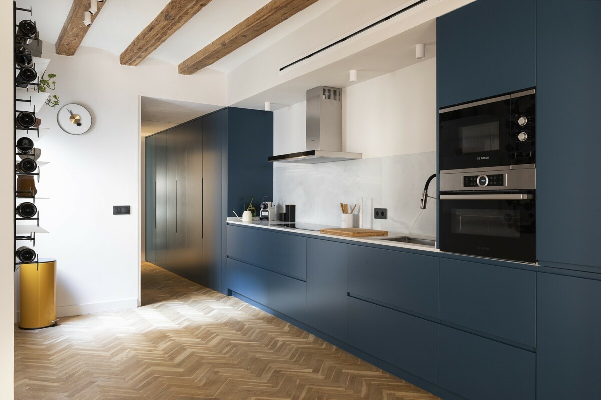 cuisine design appartement ancien rénové cuisine design appartement ancien rénové