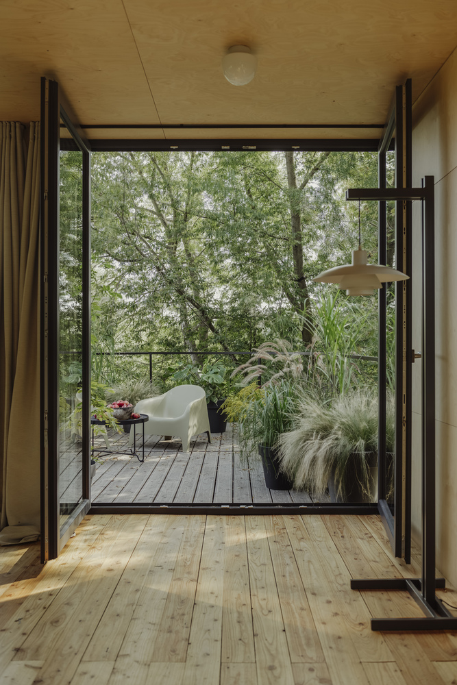 salon avec terrasse maison container de 54m2 salon avec terrasse maison container de 54m2