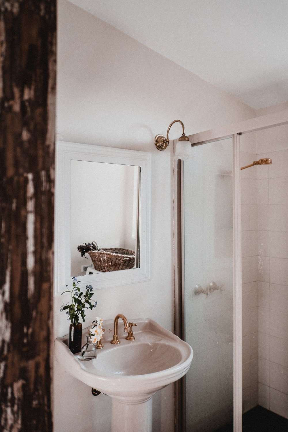 salle de bain à l salle de bain à l'ancienne