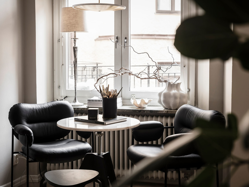 espace repas vintage