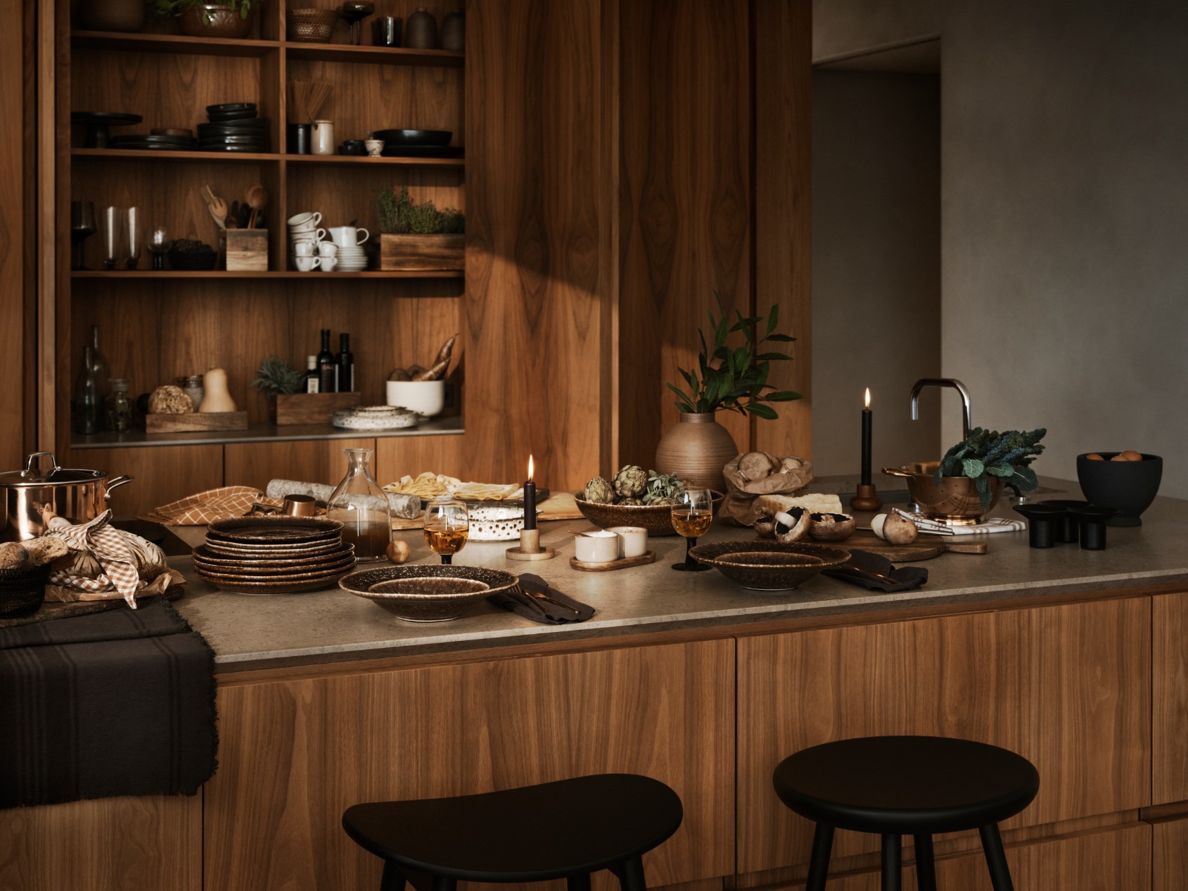 cuisine design bois