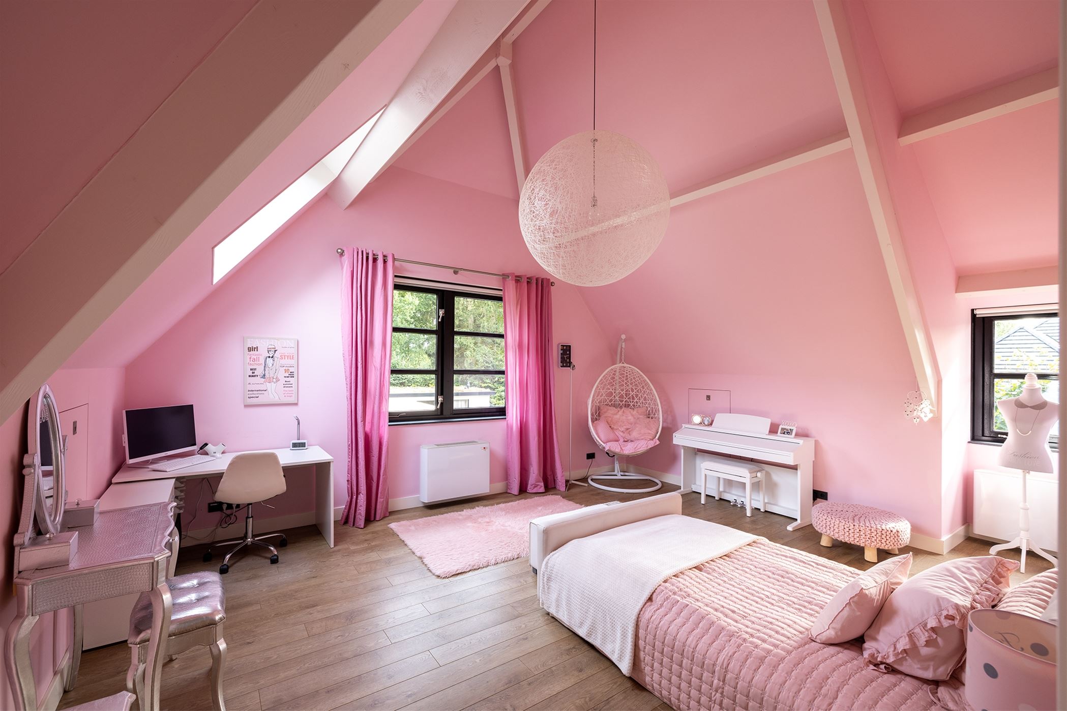 chambre fille rose chambre fille rose