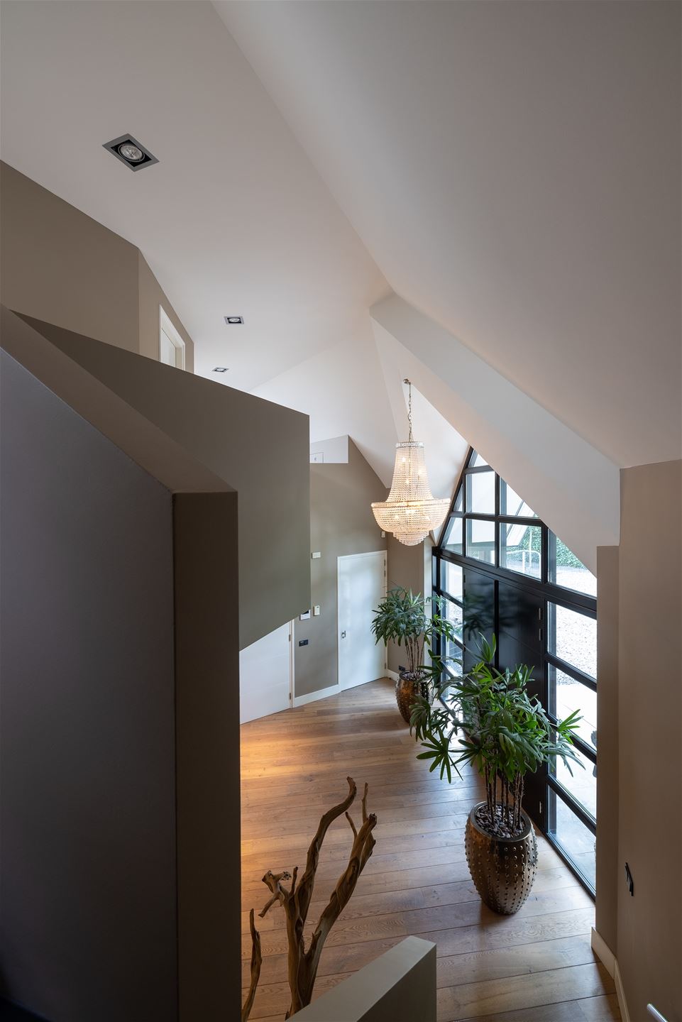 hall d hall d'entrée maison contemporaine