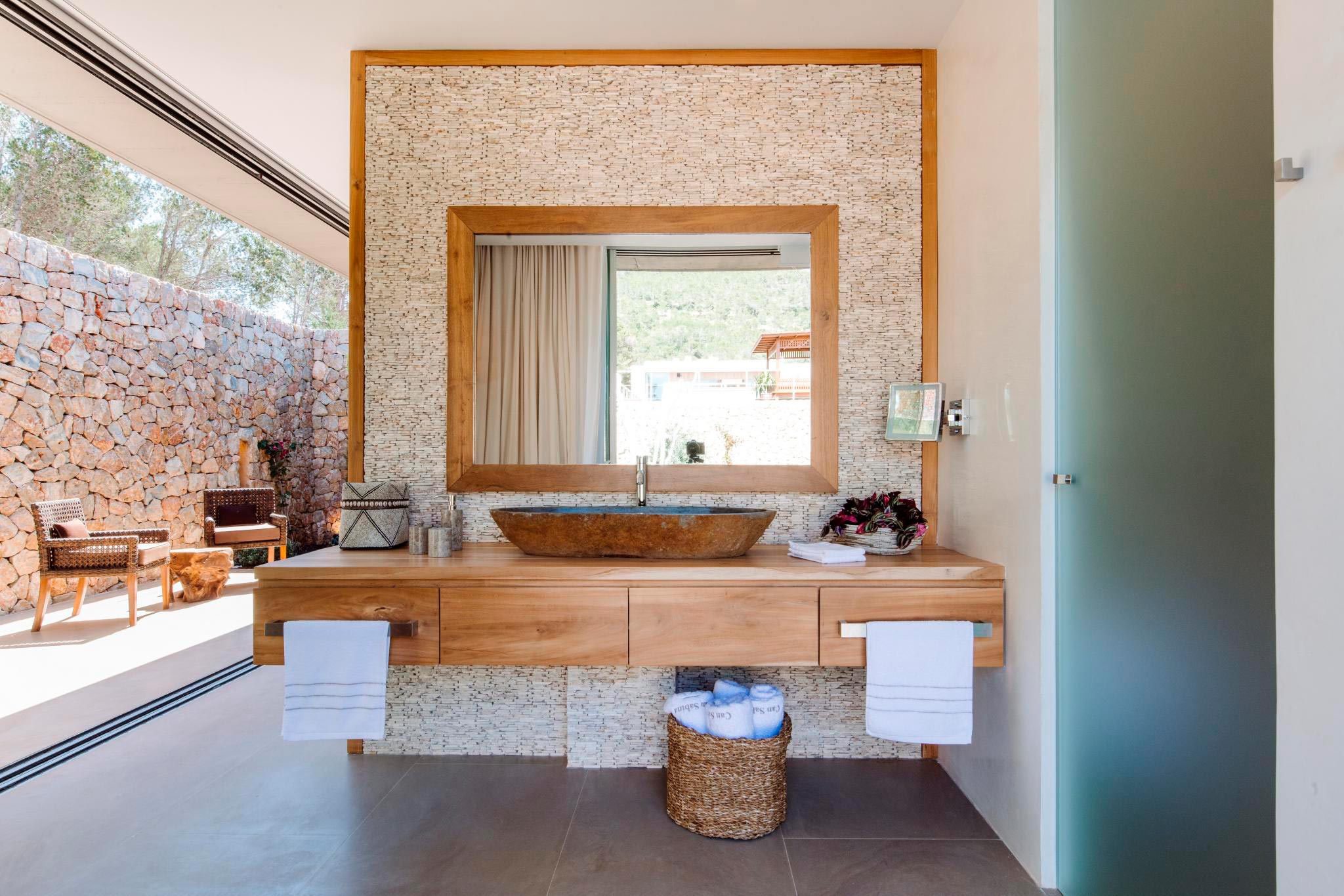 salle de bain design bois