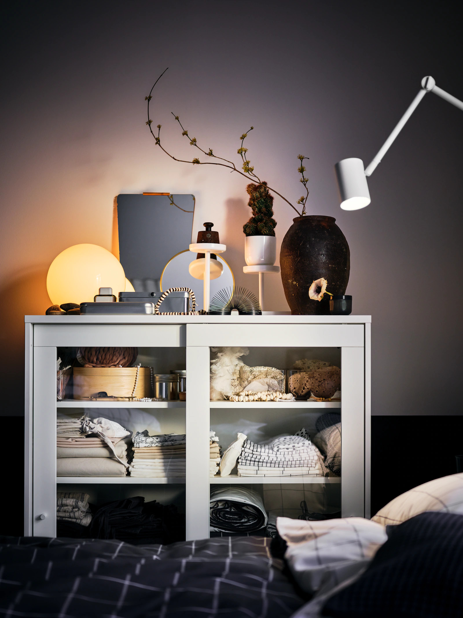 chambre noire et blanche IKEA chambre noire et blanche IKEA