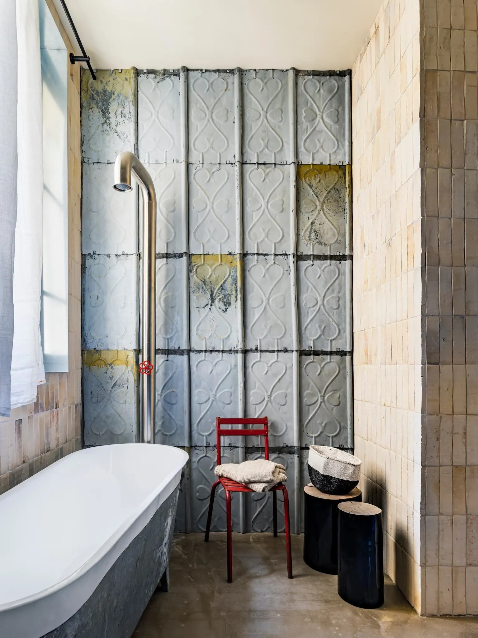 salle de bain vintage