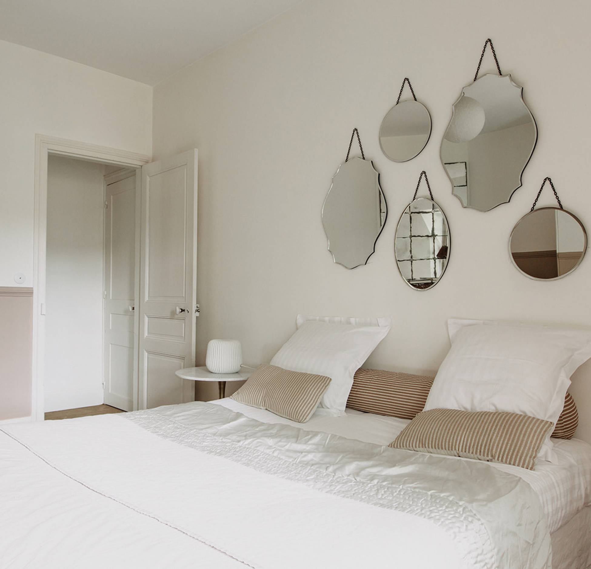 chambre décoration vintage mur miroirs chambre décoration vintage mur miroirs