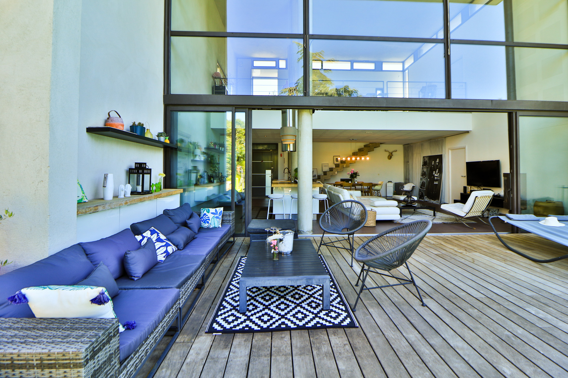 terrasse en bois maison contemporaine Marseille terrasse en bois maison contemporaine Marseille