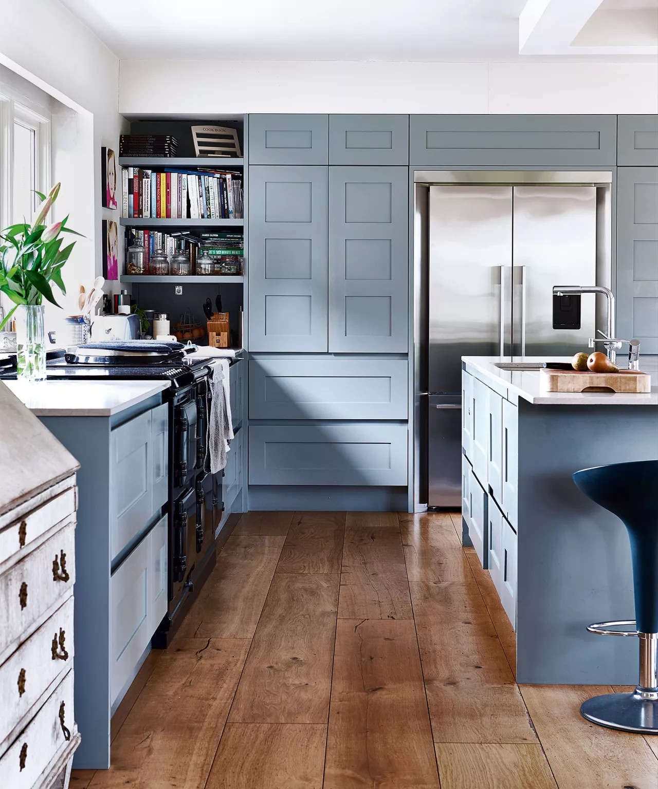 cuisine shaker décoration design bleue cuisine shaker décoration design bleue