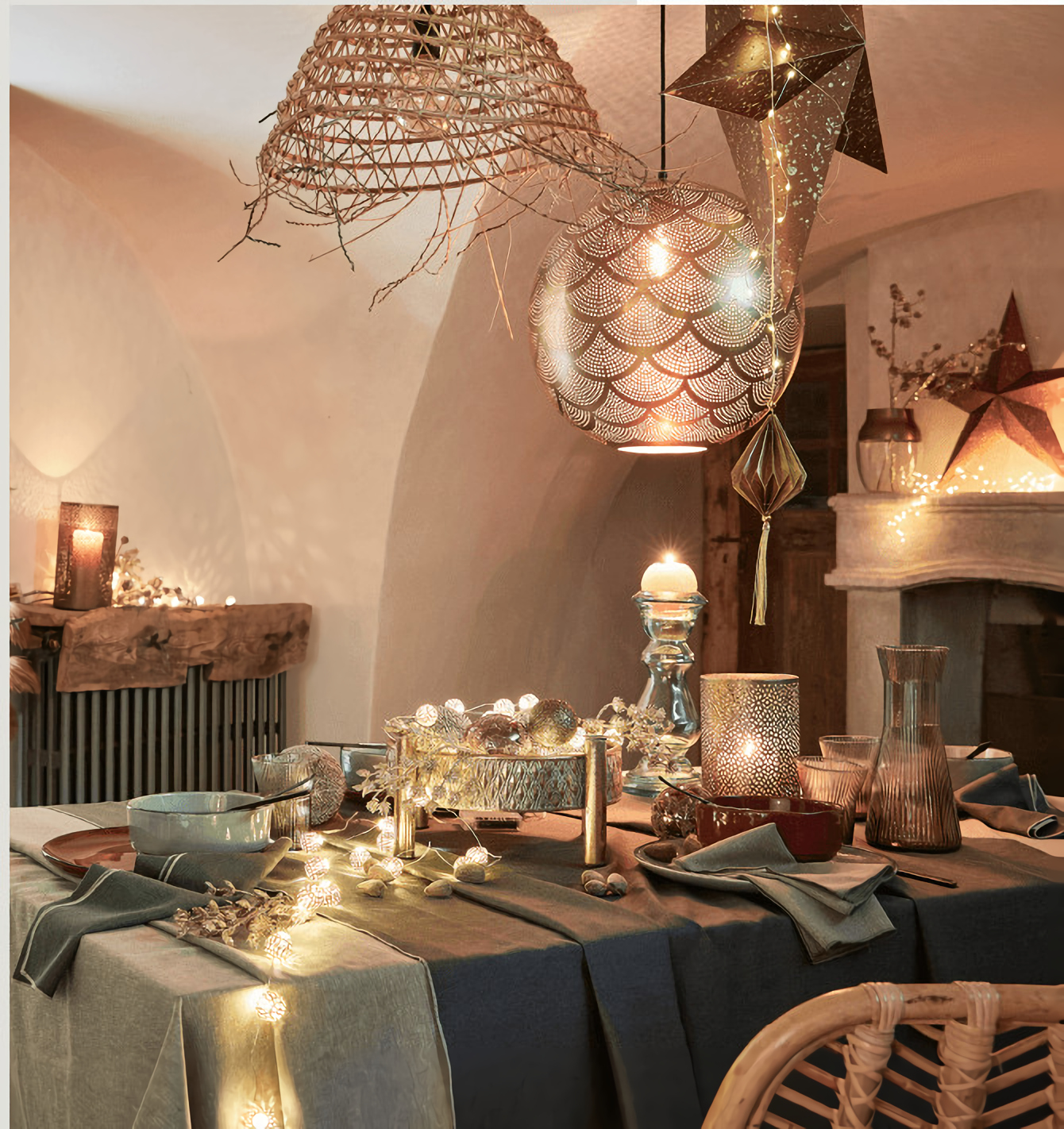 décoration table Noël décoration table Noël