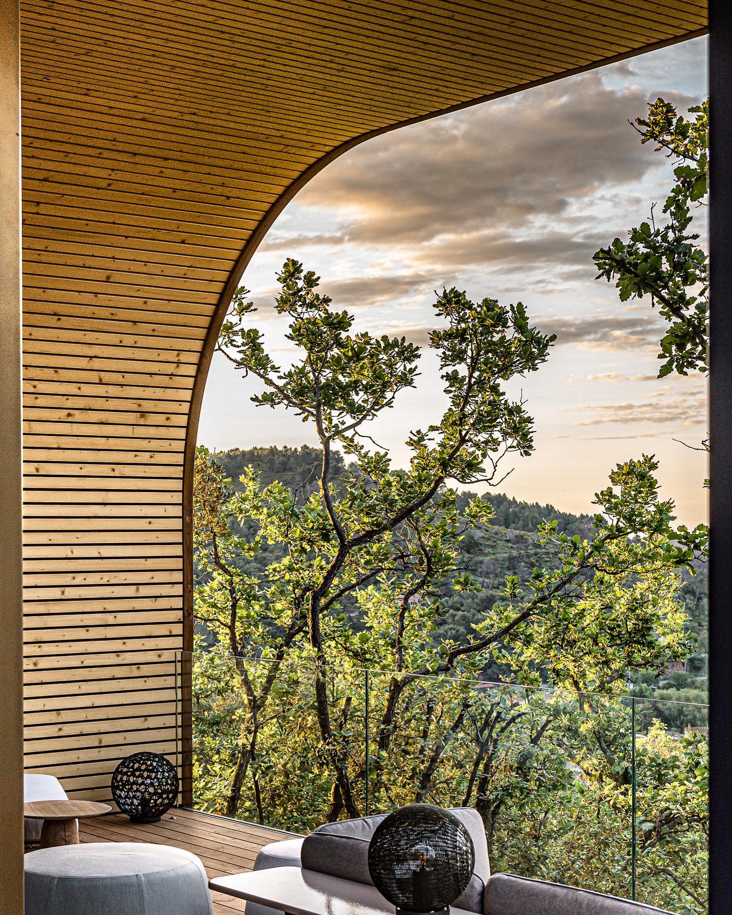 terrasse maison en bois design Souki Lodges & Spa terrasse maison en bois design Souki Lodges & Spa