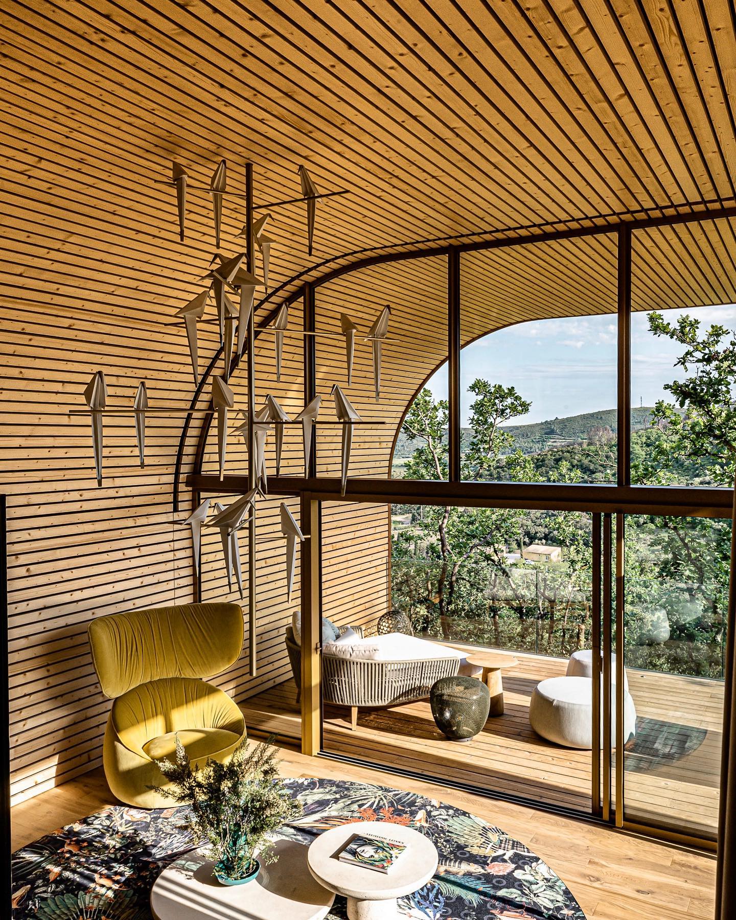 salon maison en bois design Souki Lodges & Spa salon maison en bois design Souki Lodges & Spa