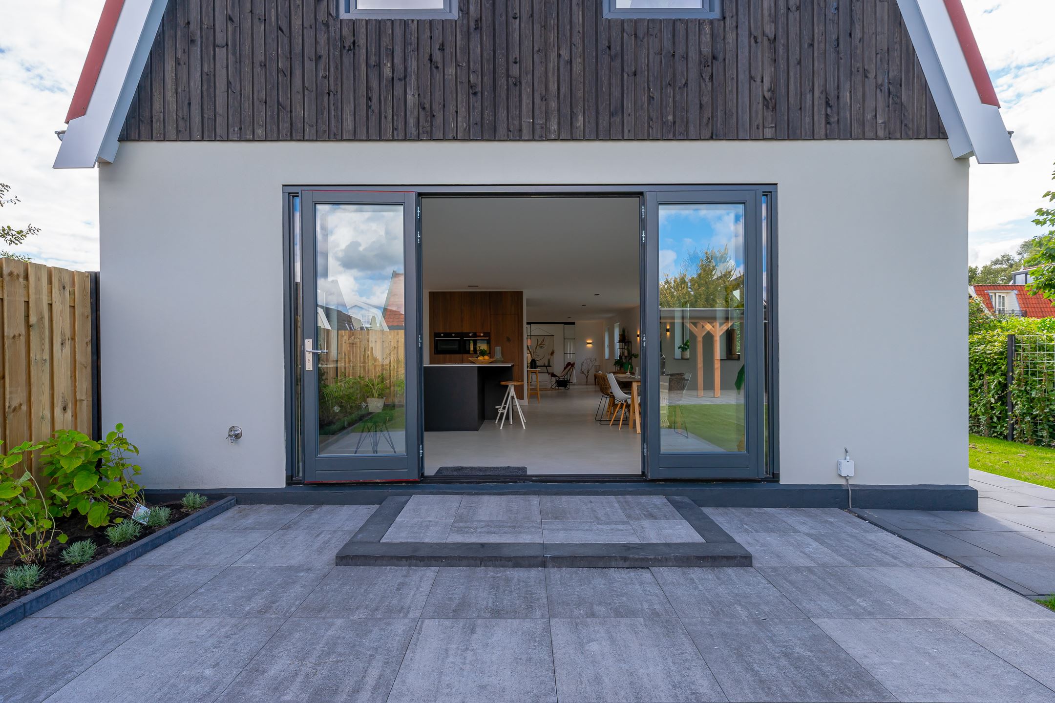 terrasse maison moderne