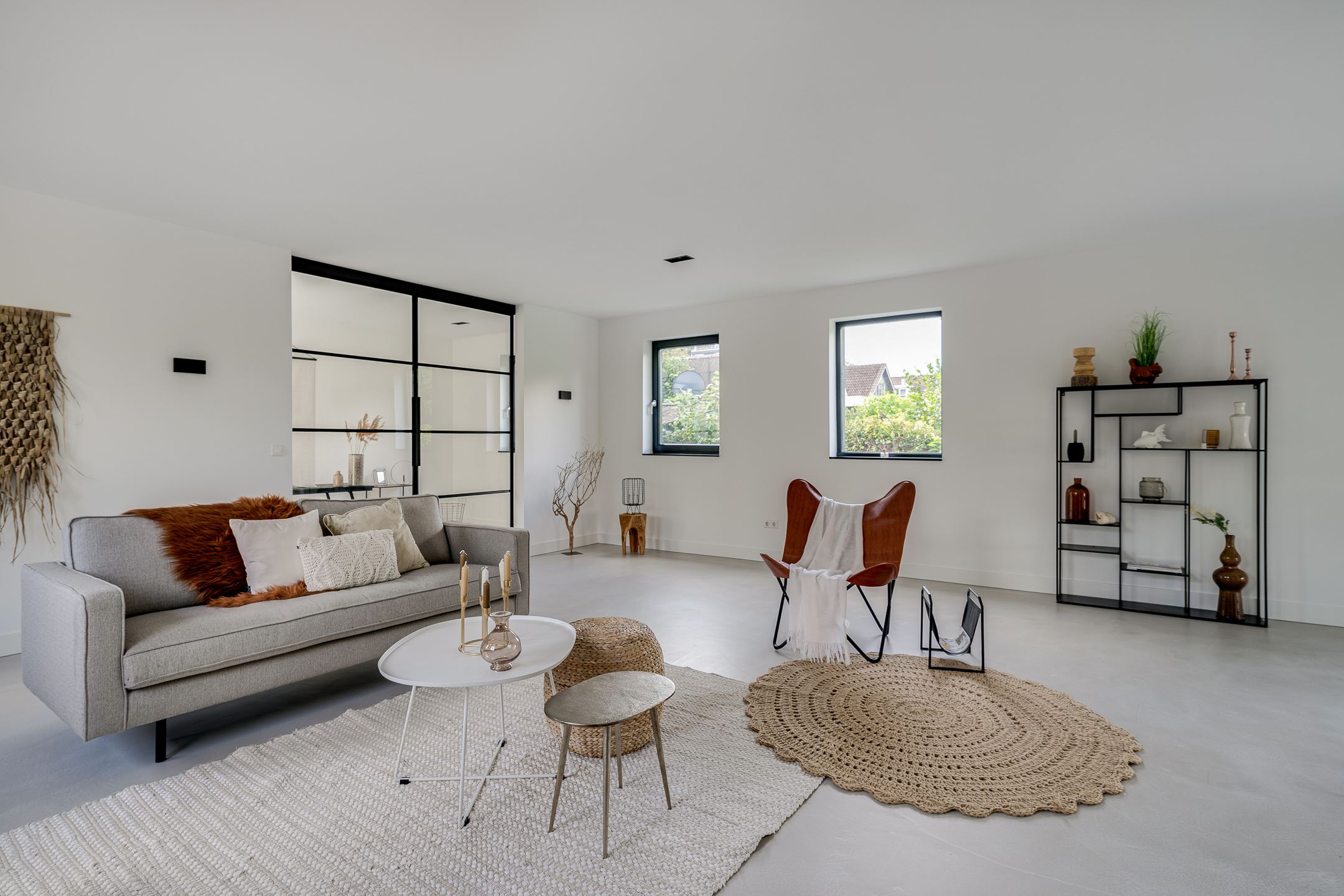 salon décoration design maison contemporaine