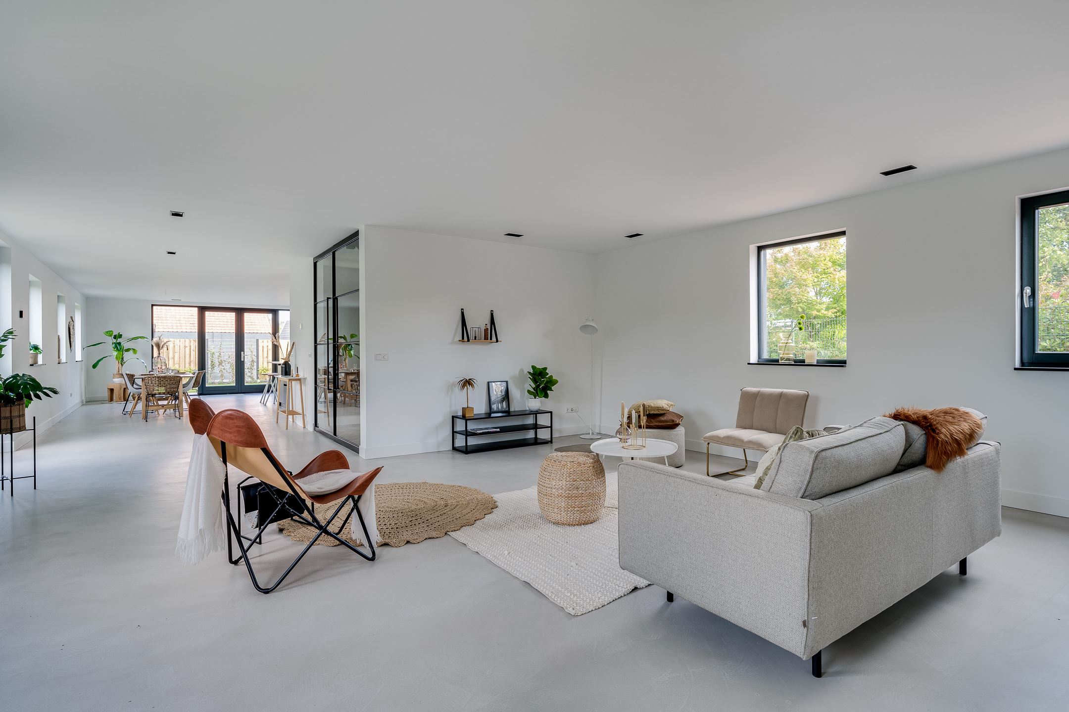 salon décoration design maison contemporaine