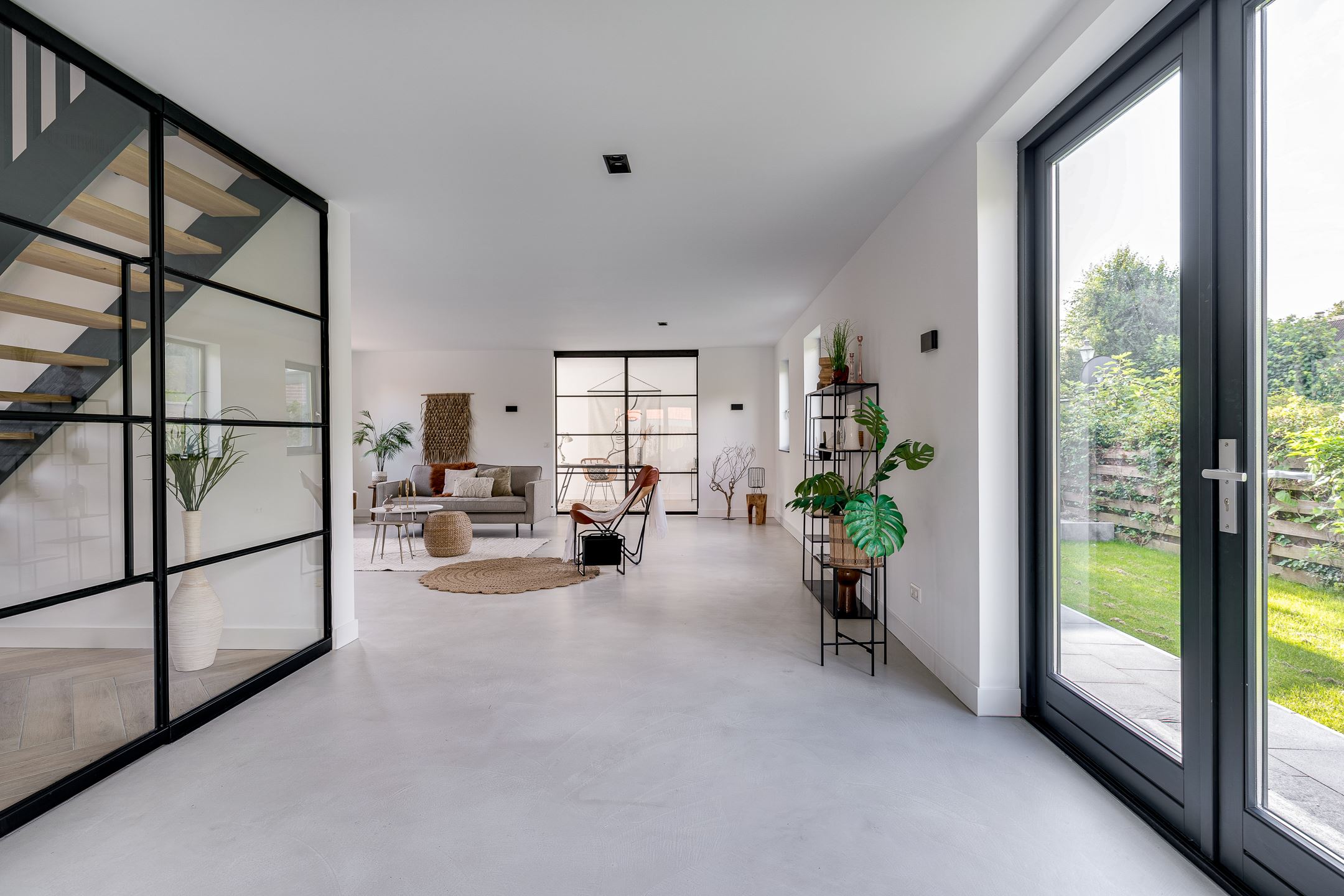 salon décoration design maison contemporaine