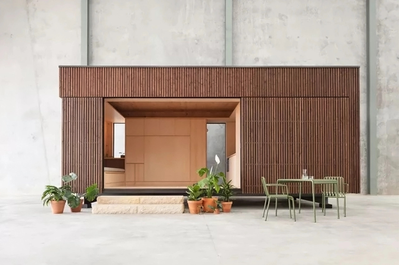 façade tiny house 20m2 façade tiny house 20m2