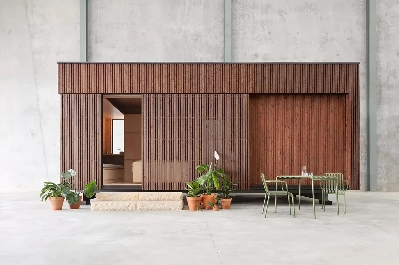 façade tiny house 20m2 façade tiny house 20m2