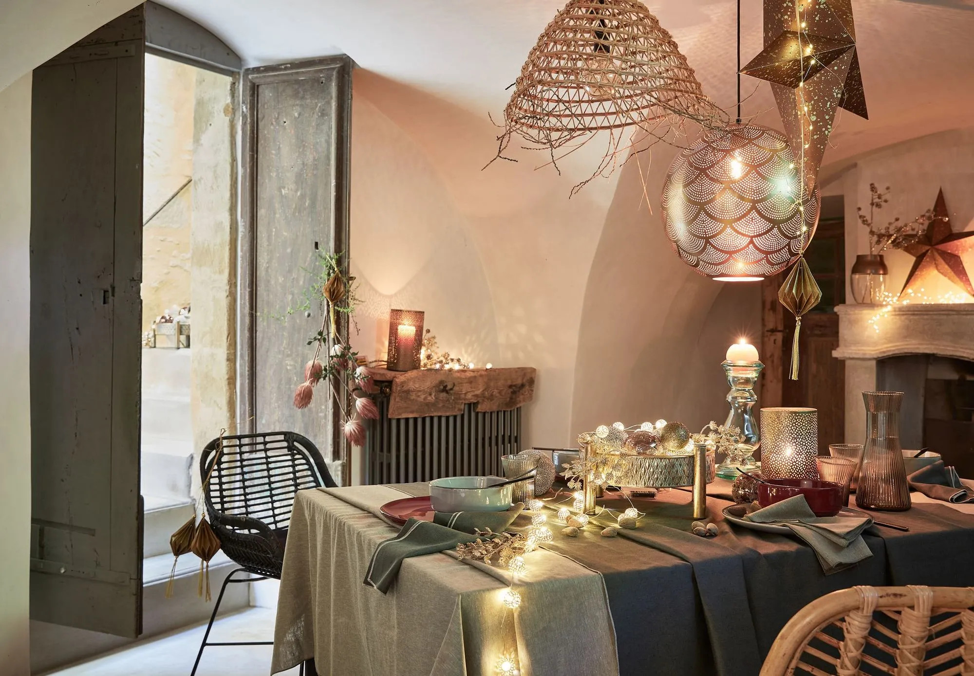 table de Noël provençale Alinea table de Noël provençale Alinea