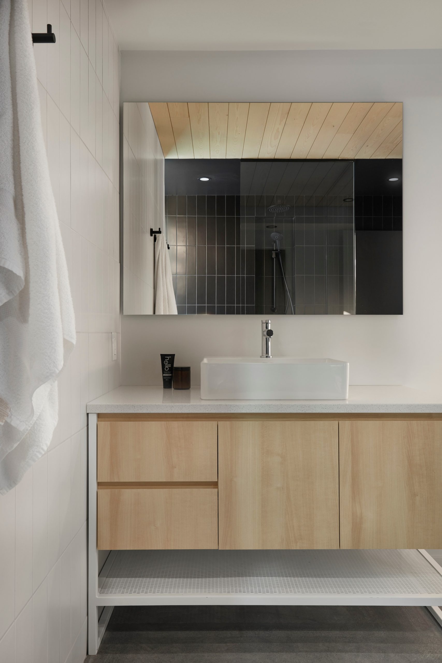 salle de bain design bois