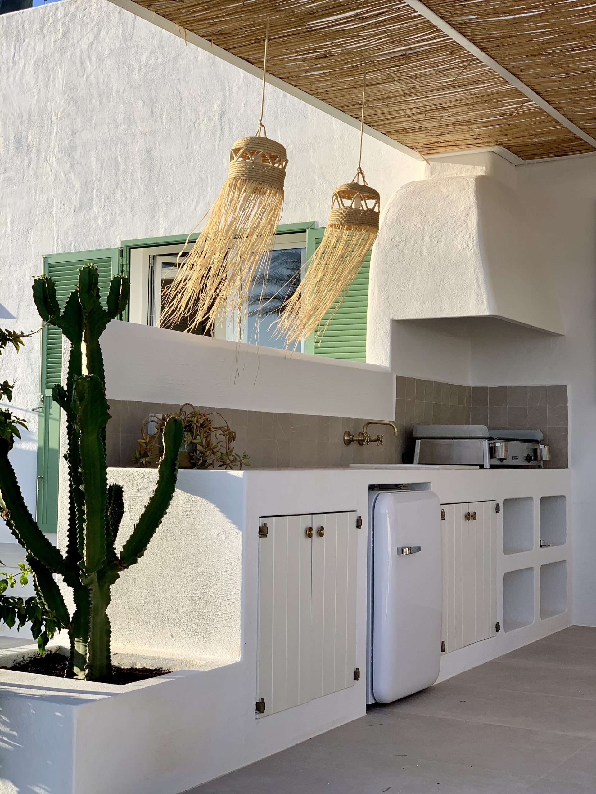 cuisine d'été maison Minorque