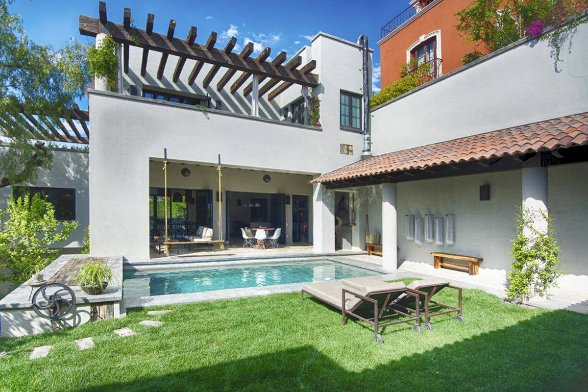 jardin avec piscine maison Mexique jardin avec piscine maison Mexique