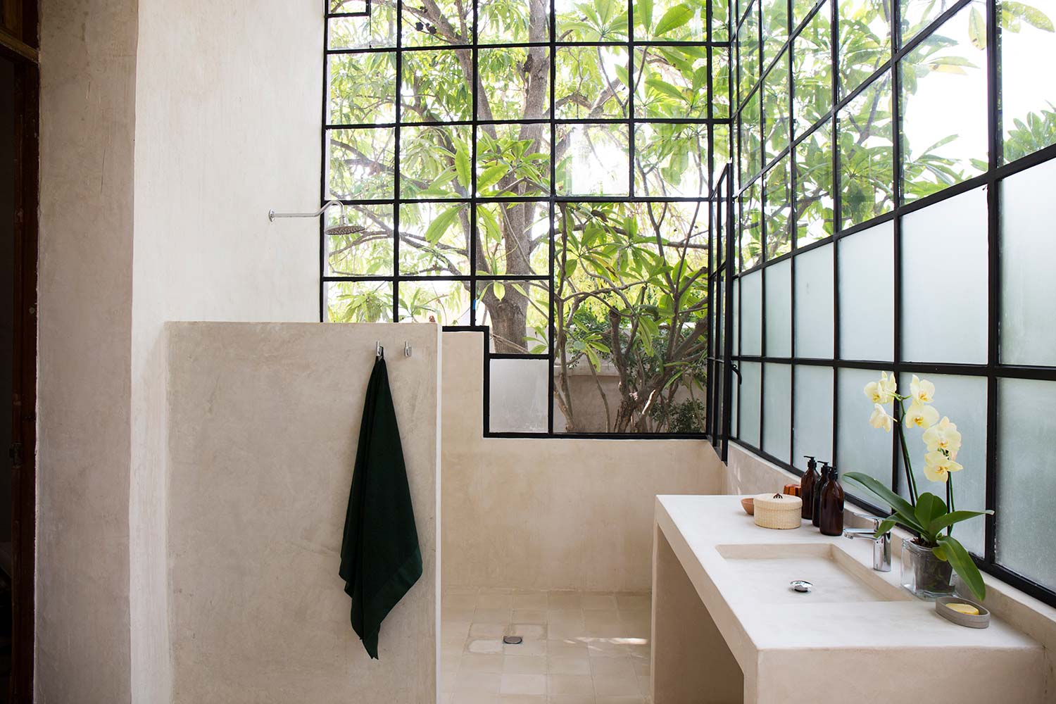 salle de bain avec verrière salle de bain avec verrière