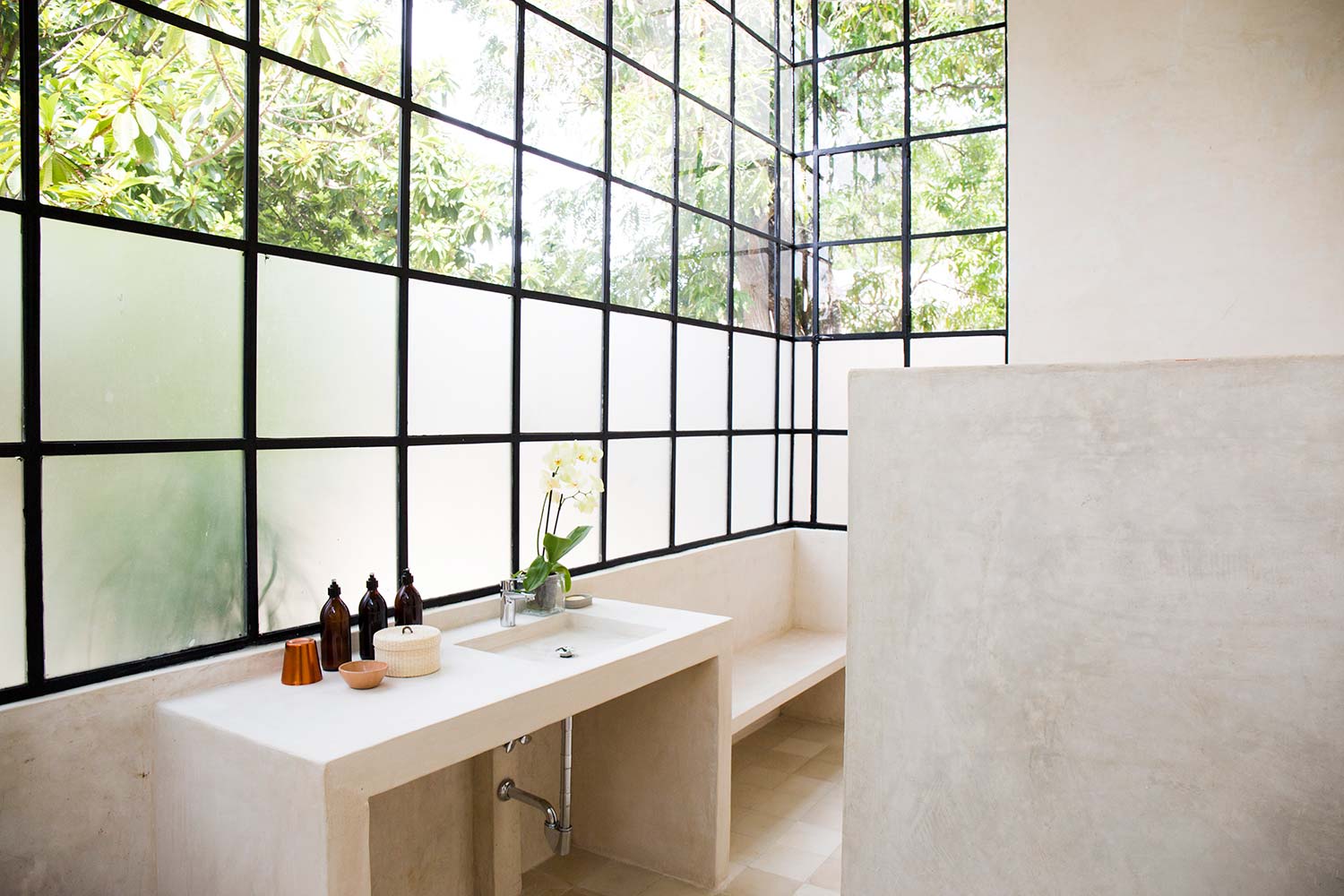 salle de bain avec verrière salle de bain avec verrière