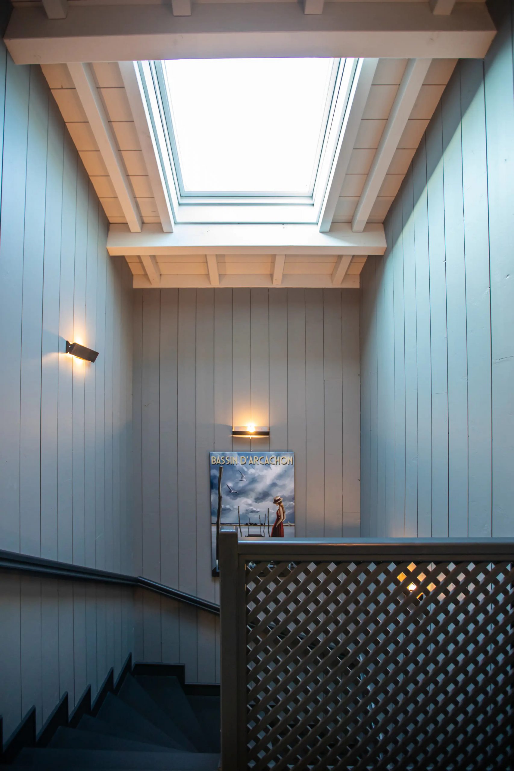 escalier éclairé par Velux escalier éclairé par Velux