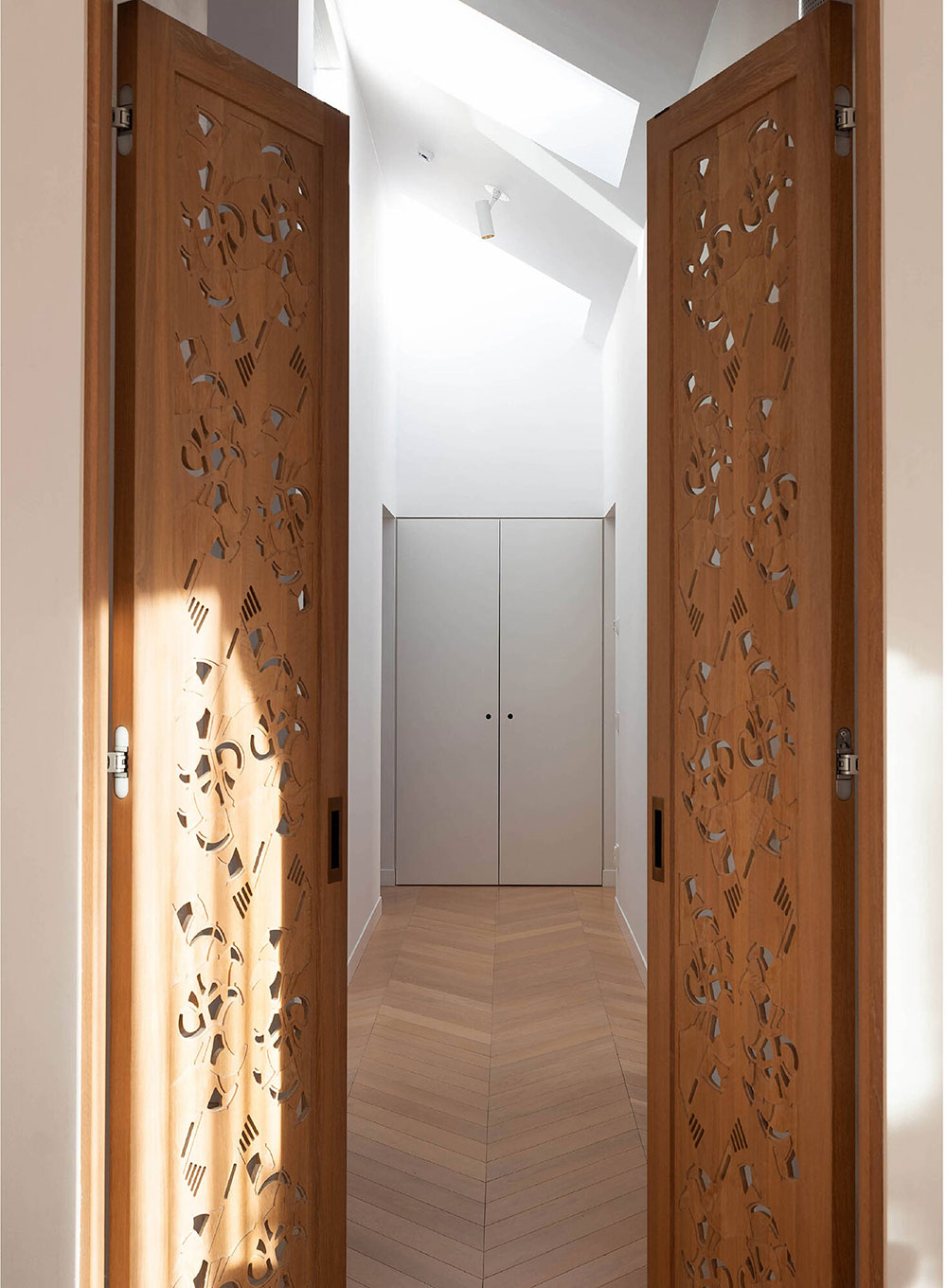 couloir avec portes bois couloir avec portes bois