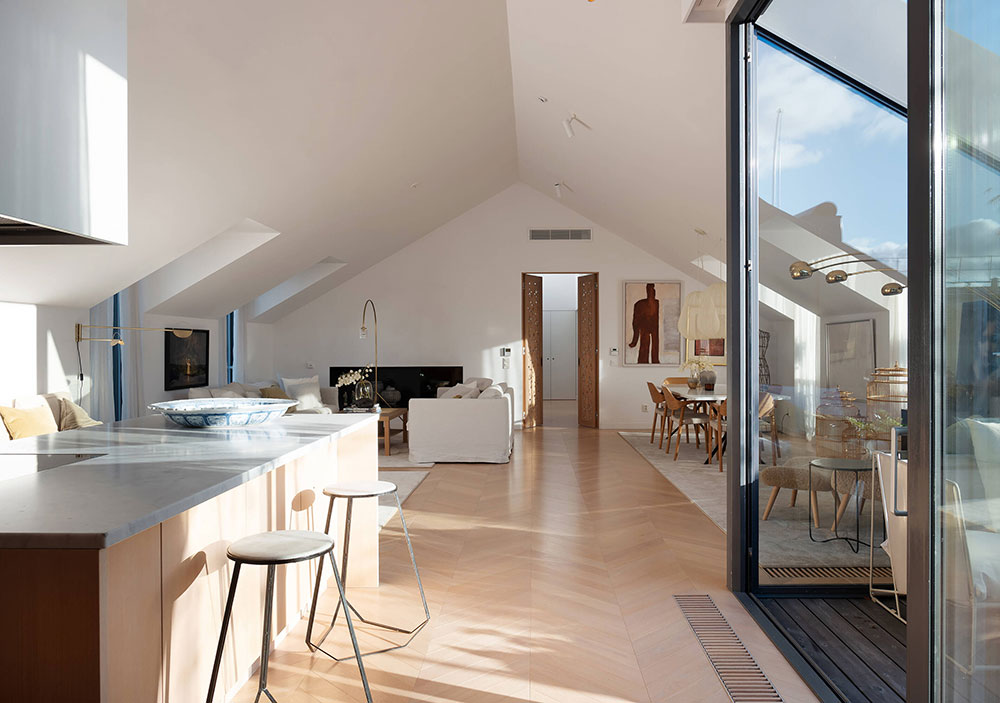salon et cuisine ouverte appartement design salon et cuisine ouverte appartement design