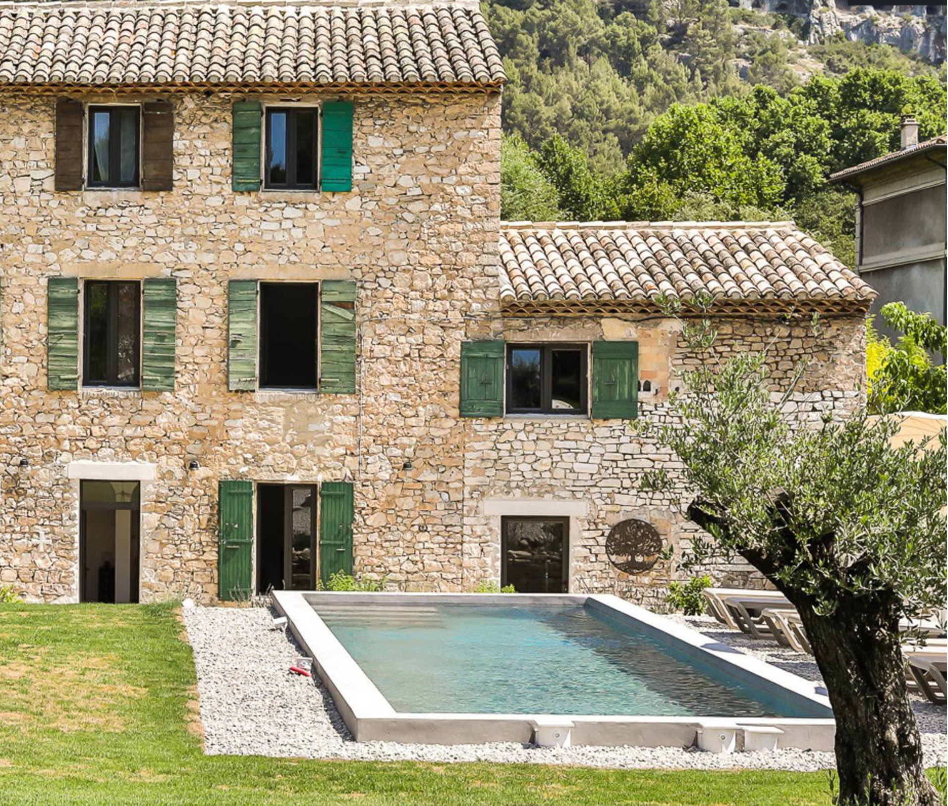 façade La Bastide Saint Martin façade La Bastide Saint Martin