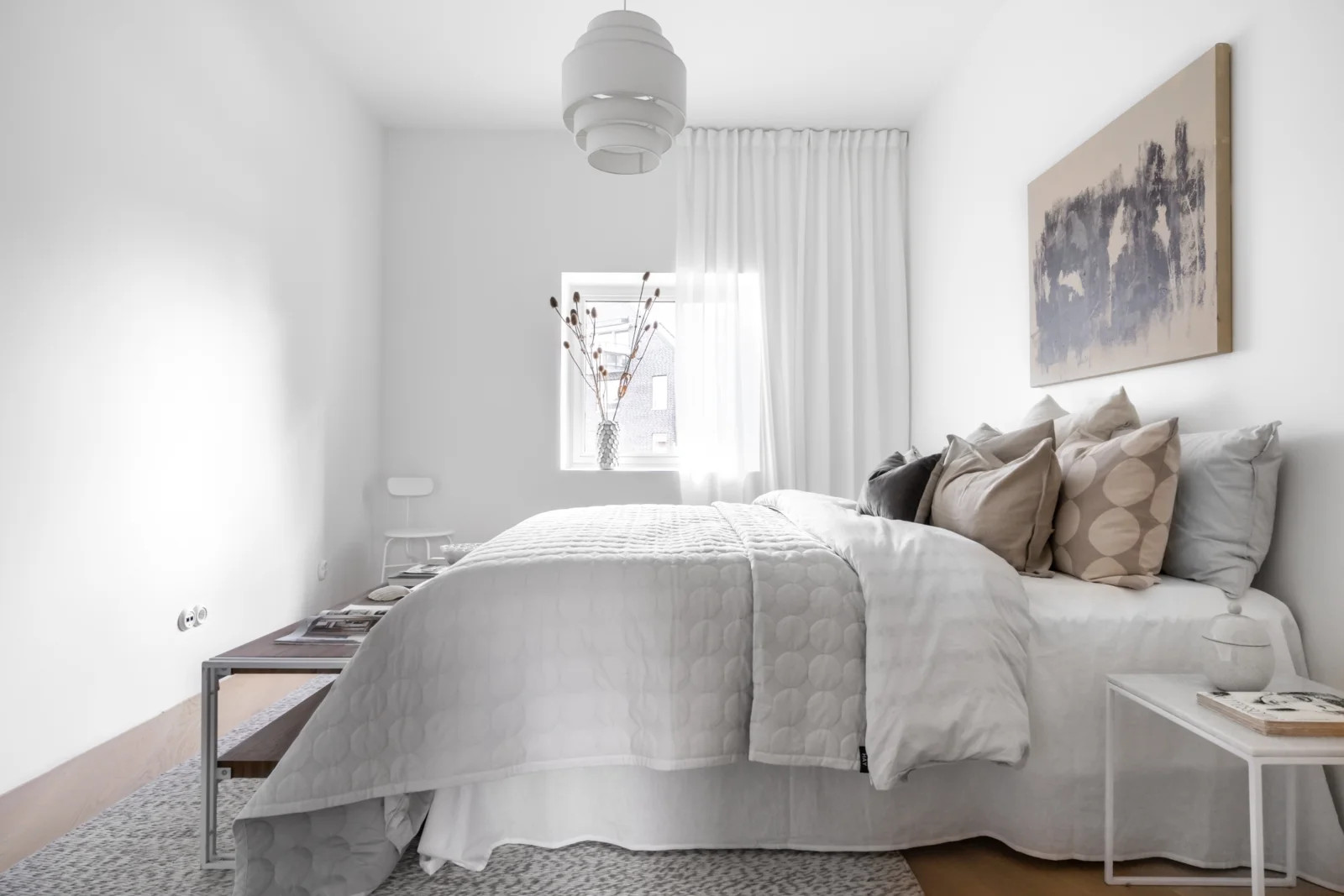 chambre décoration naturelle appartement design