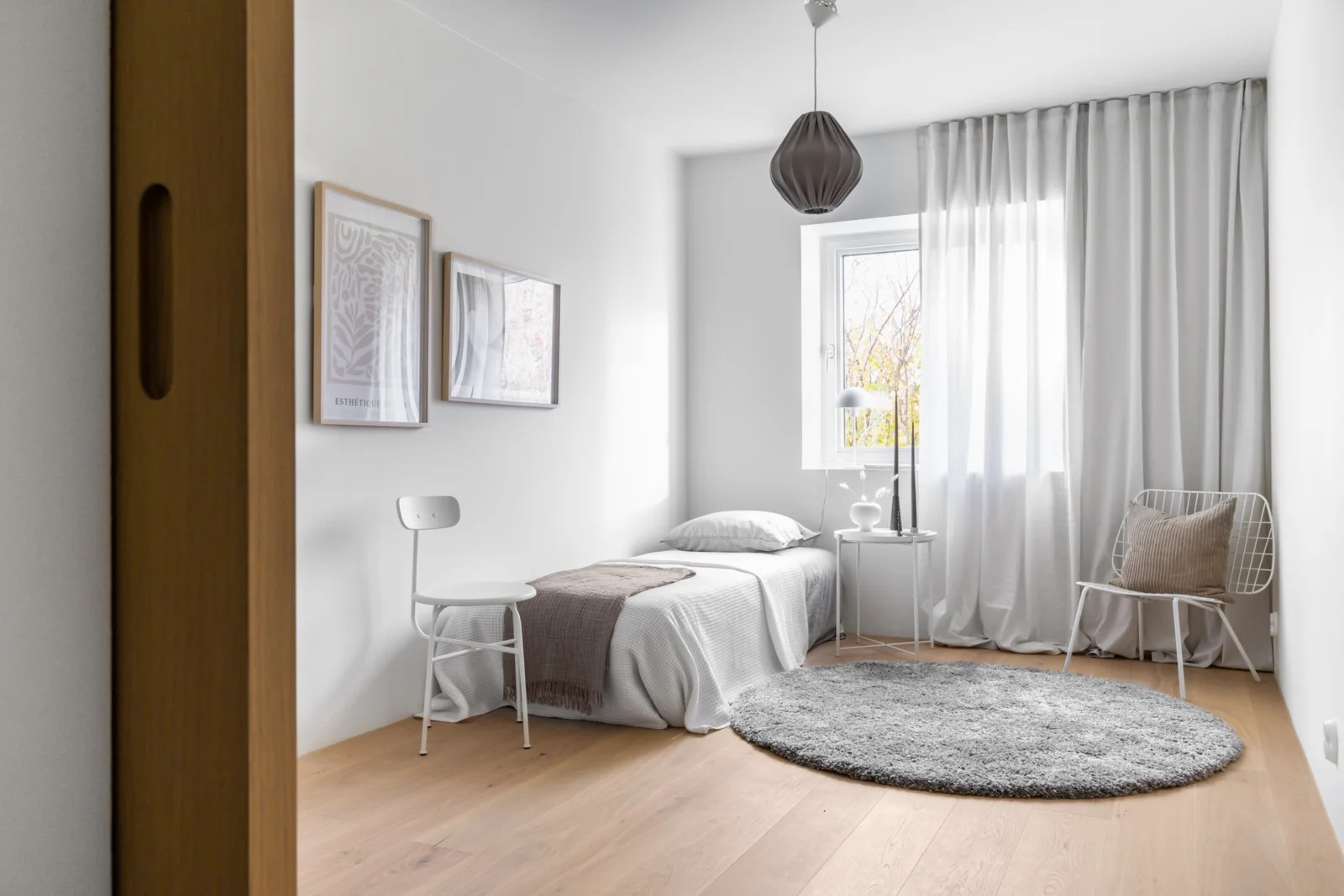 chambre blanche