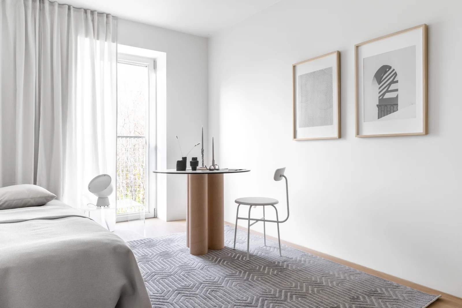 chambre décoration scandinave