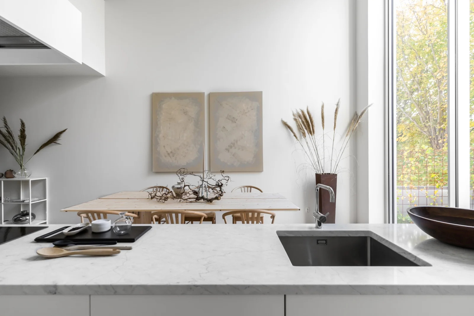 cuisine et salle à manger appartement design