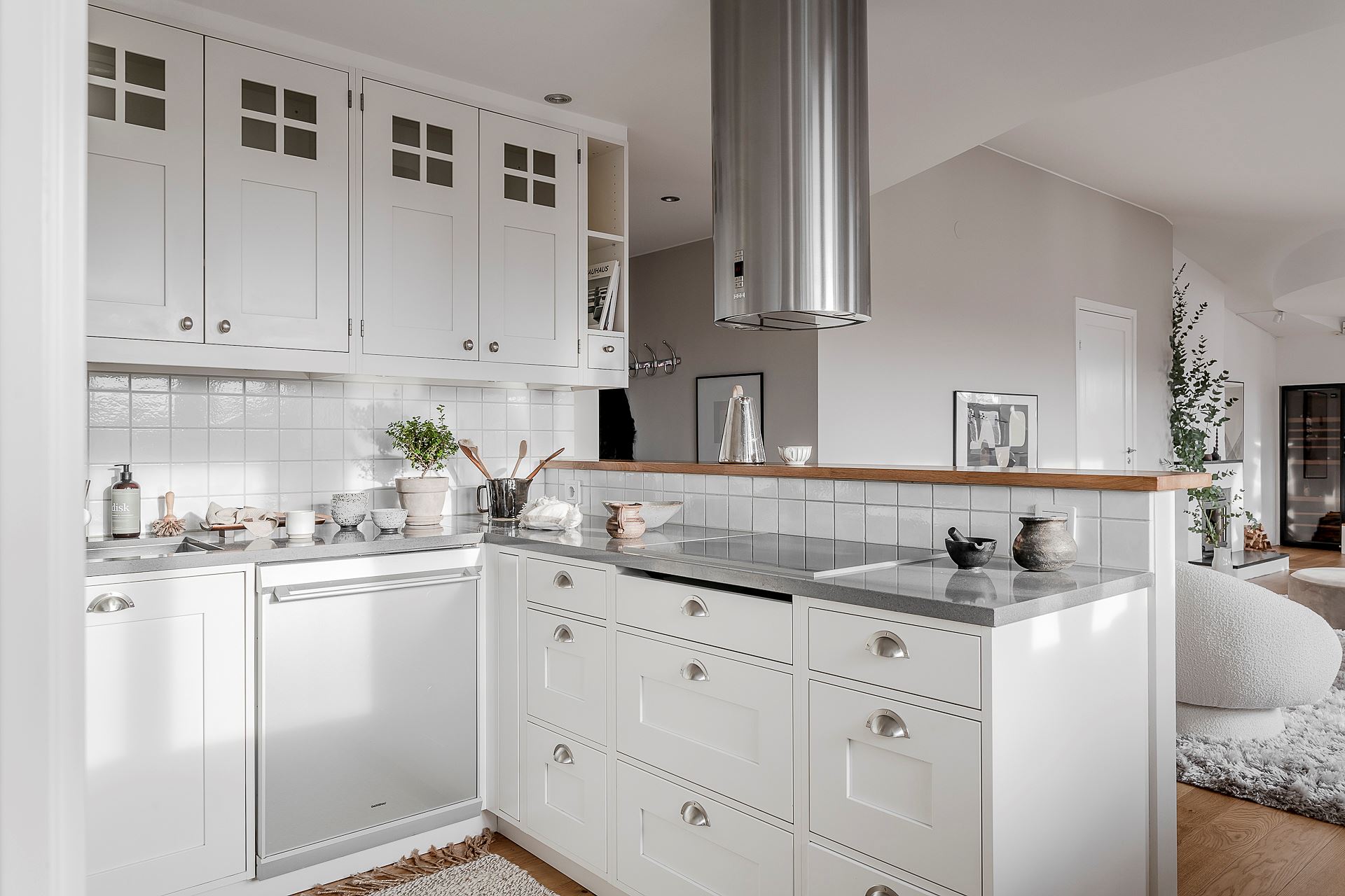 cuisine ouverte blanche cuisine ouverte blanche