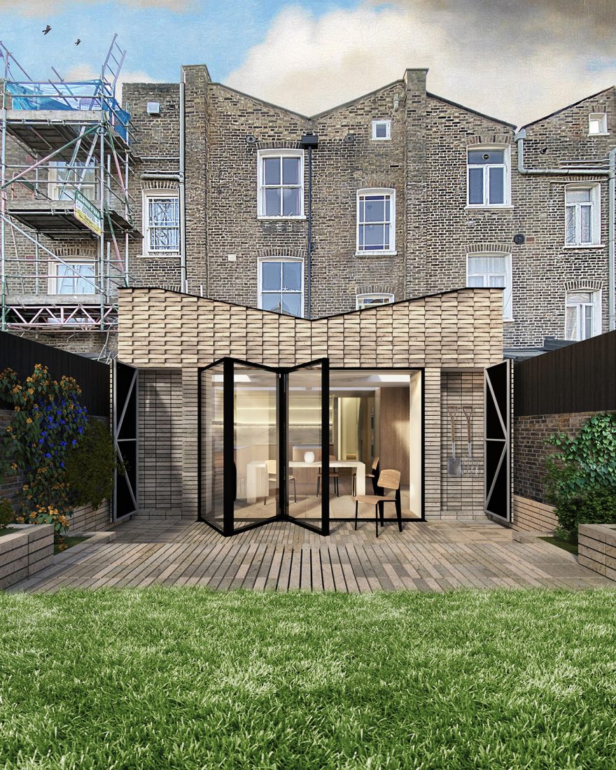 agrandissement design maison à Londres agrandissement design maison à Londres