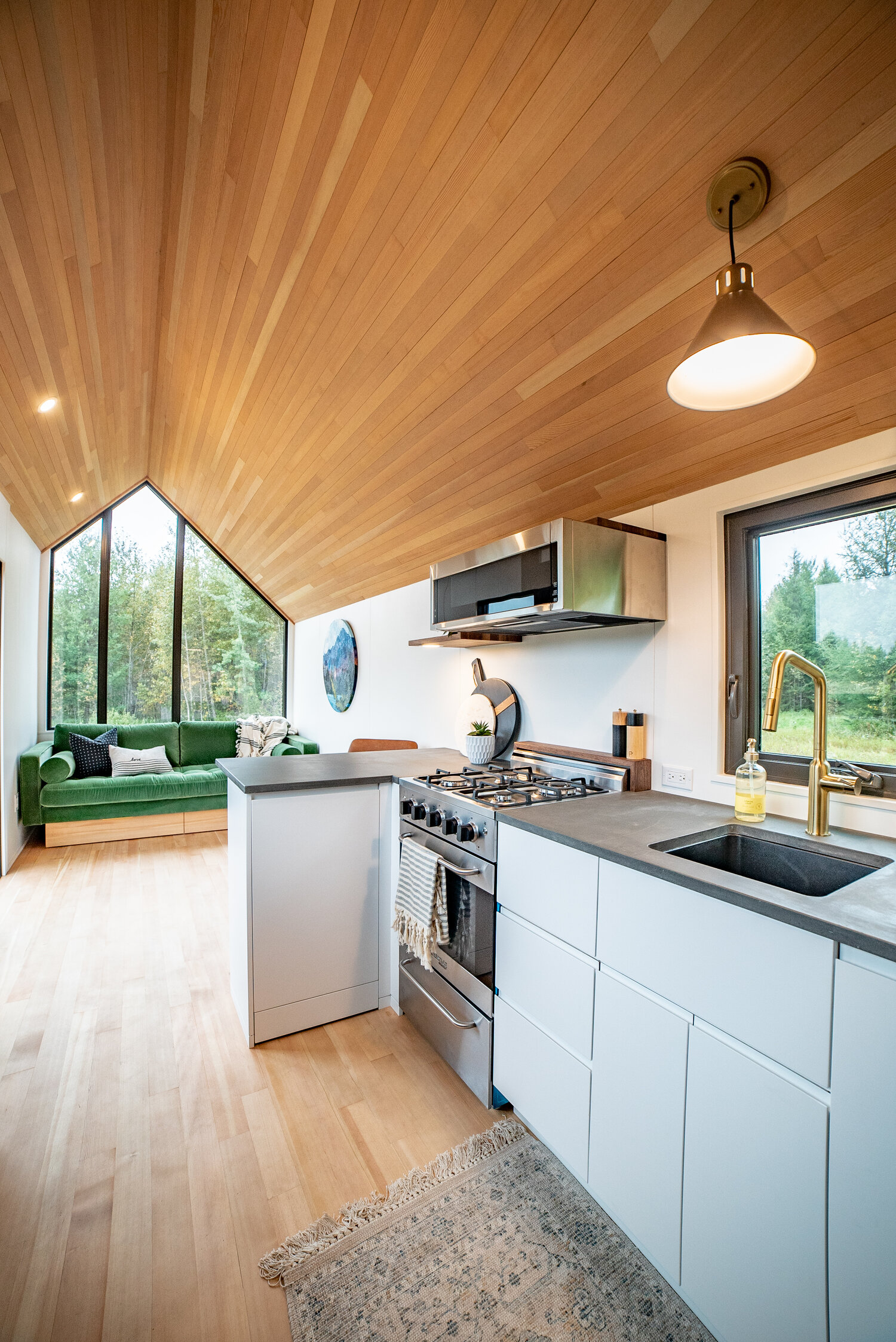 cuisine et salon tiny house cuisine et salon tiny house