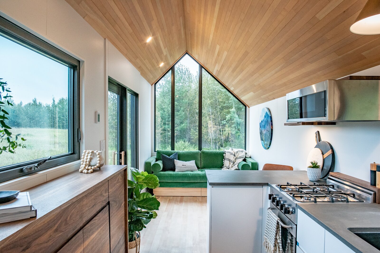 cuisine et salon tiny house cuisine et salon tiny house