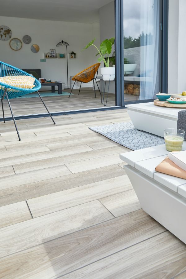 terrasse revêtement grès cérame façon parquet terrasse revêtement grès cérame façon parquet