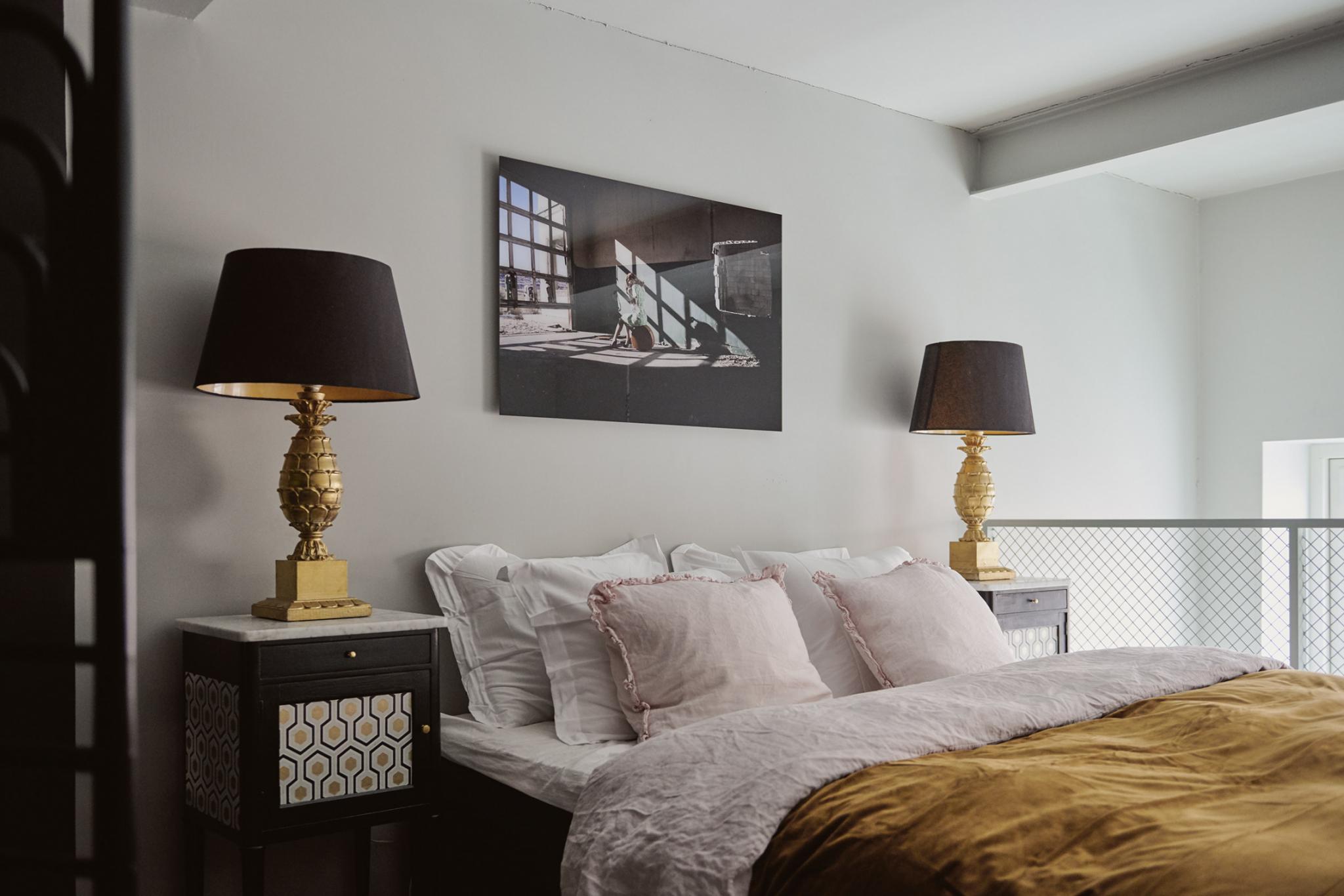 chambre sur mezzanine