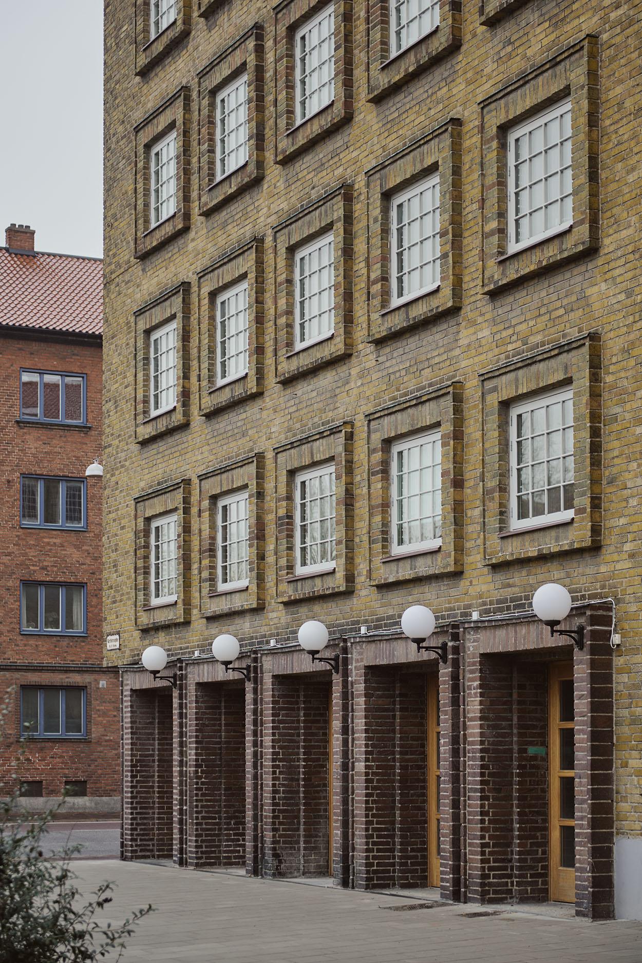 façade ancien entrepôt