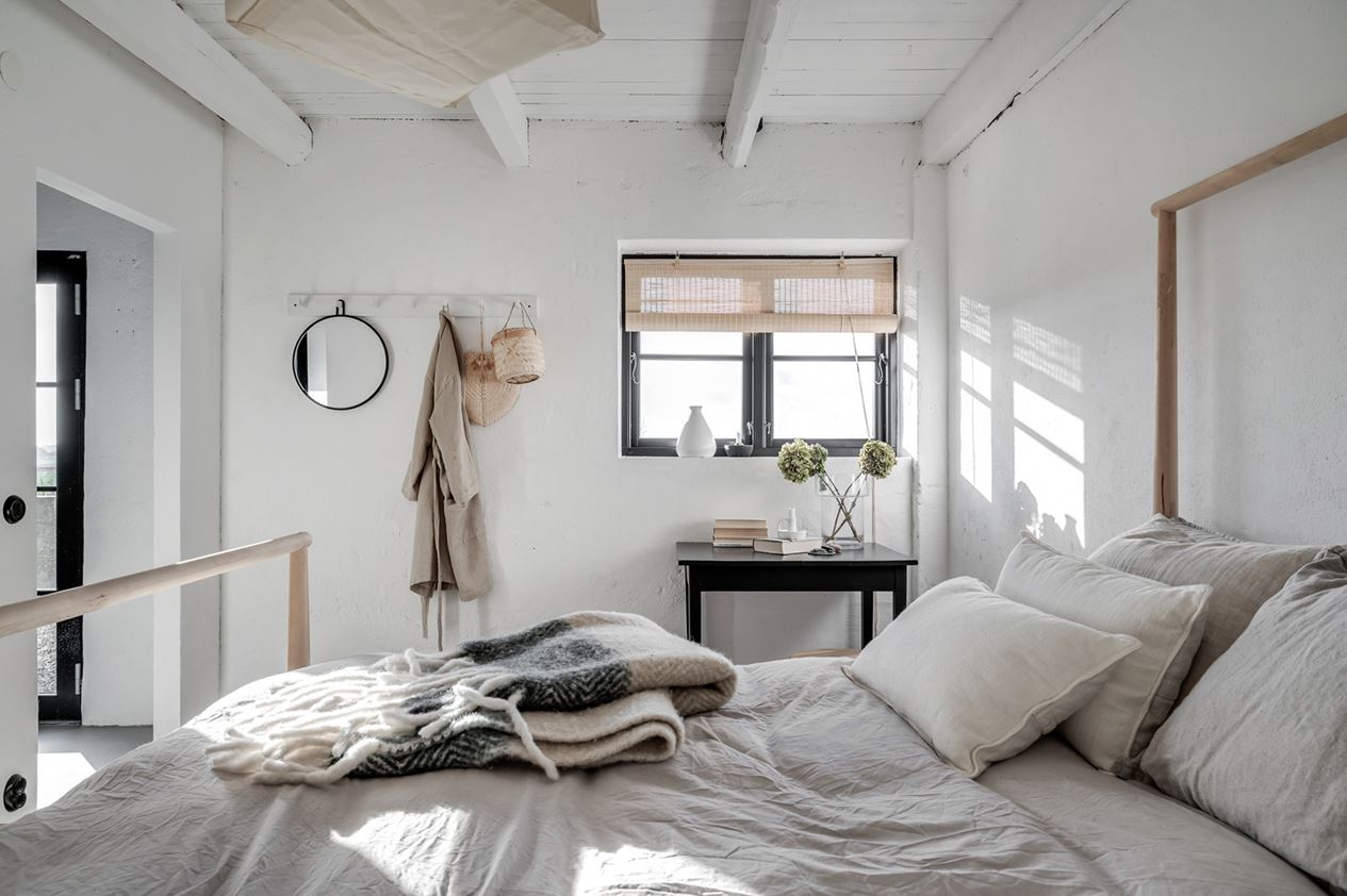 chambre avec poutres blanches chambre avec poutres blanches