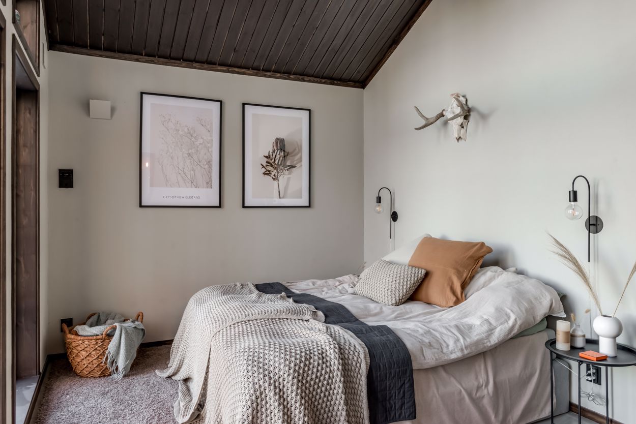 chambre décoration scandinave