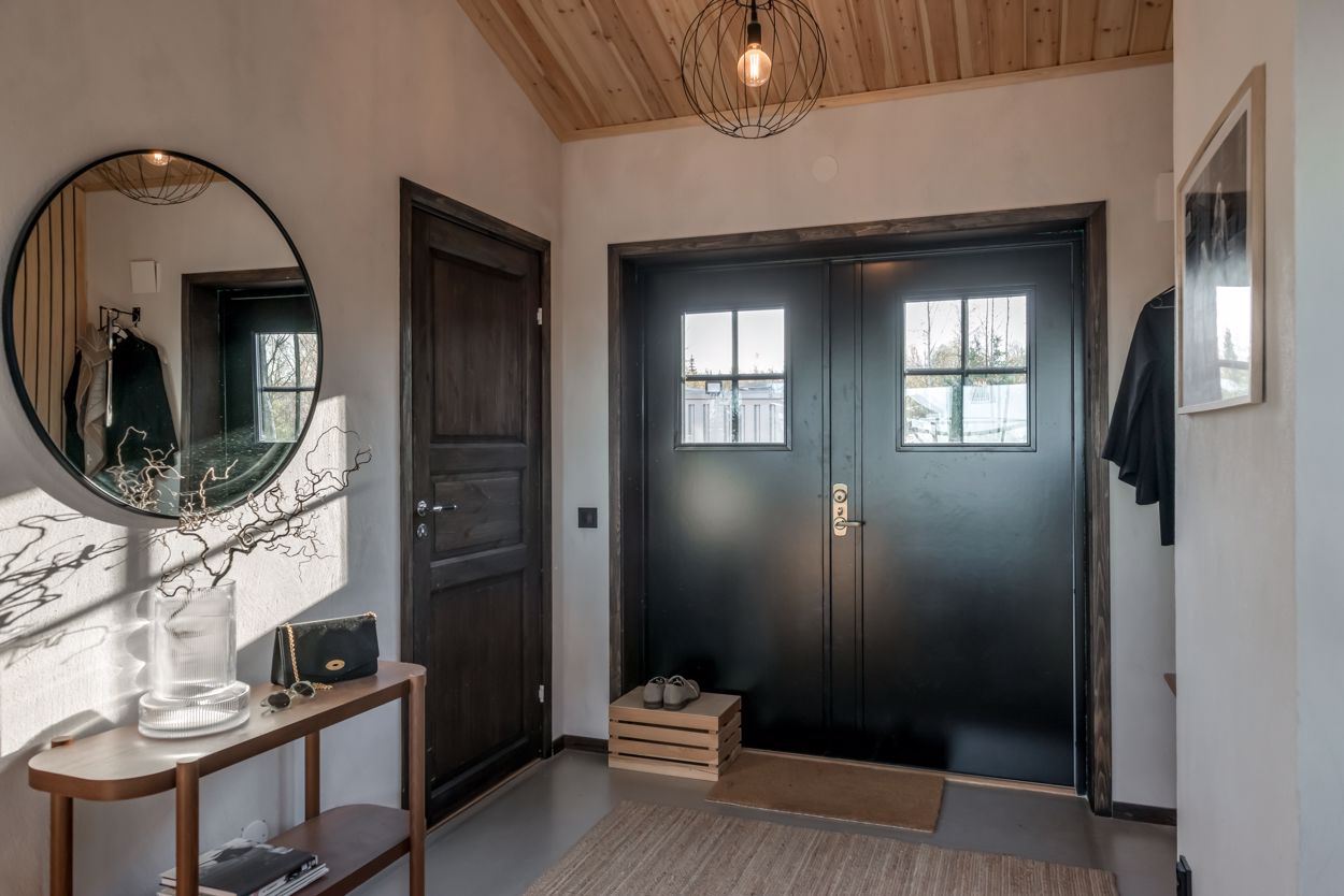 entrée décoration scandinave