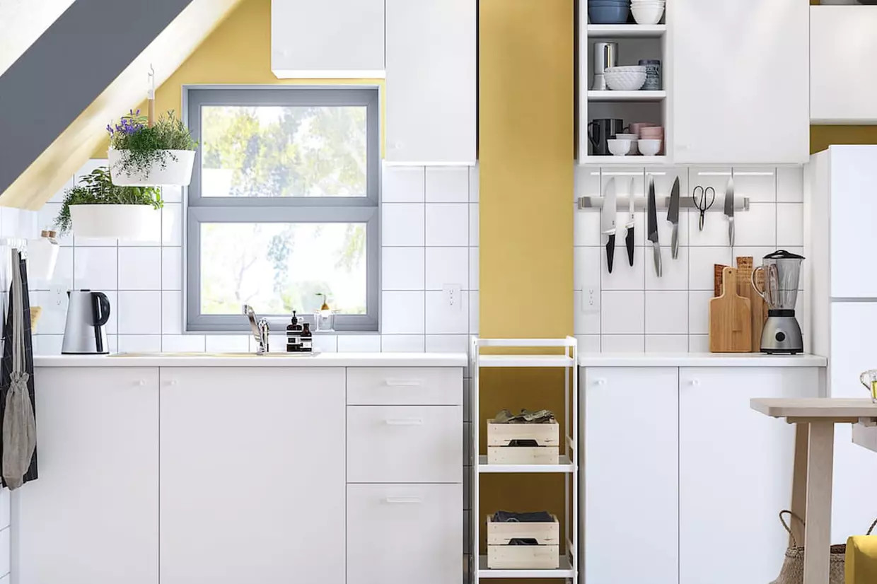 cuisine design blanche