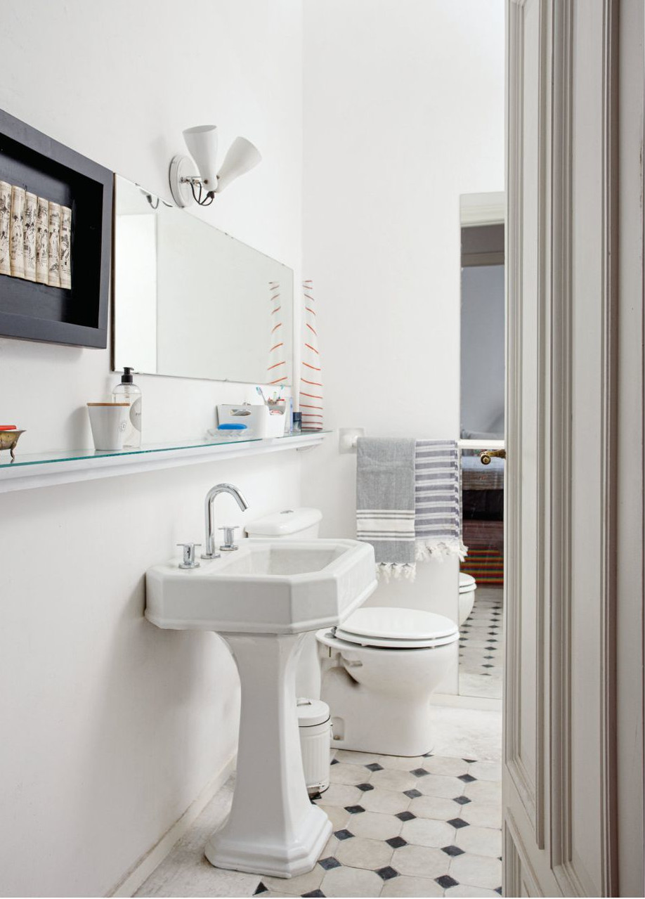salle de bain vintage