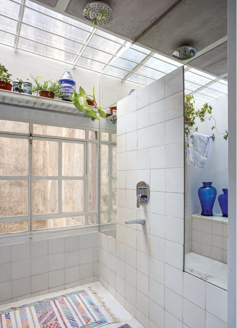 salle de bain vintage